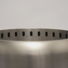 Load image into Gallery viewer, Close up of the Ecoflame smokeless fire pit air vents