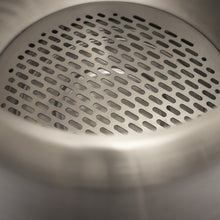 Load image into Gallery viewer, Internal view of the Ecoflame smokeless fire pit displaying its air vents resulting in minimal smoke