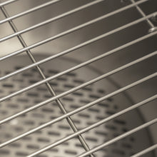 Load image into Gallery viewer, Close up of the Ecoflame smokeless fire pit cooking grill