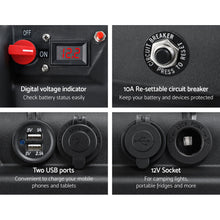 Load image into Gallery viewer, Giantz AGM Battery Box 12v XL Deep Cycle Portable Solar Caravan Camping