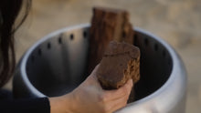 Load image into Gallery viewer, Ecoflame Smokeless fire pit being prepared for use