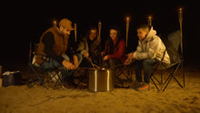 Load image into Gallery viewer, Marshmellows on the Ecoflame Smokeless fire pit