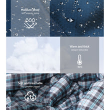 Load image into Gallery viewer, Weisshorn Sleeping Bag Double Pillow Thermal Camping Hiking Tent Blue -10°C