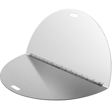 Load image into Gallery viewer, VEVOR Fire Pit Lid Round 40 Inch Foldable Fire Pit Ring Snuff Cover 430 Stainless Steel Fire Pit Spark Screen Cover 3mm Thickness