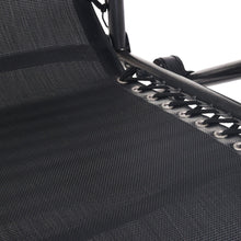 Load image into Gallery viewer, Gardeon 2PC Zero Gravity Chair Folding Outdoor Recliner Adjustable Sun Lounge Camping Black