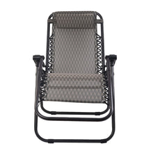 Load image into Gallery viewer, Gardeon 2PC Zero Gravity Chair Folding Outdoor Recliner Adjustable Sun Lounge Camping Grey