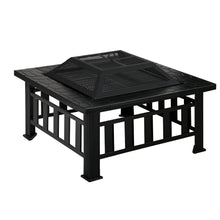 Load image into Gallery viewer, Grillz Fire Pit BBQ Grill 2-In-1 Table