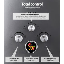 Load image into Gallery viewer, Devanti Portable Gas Water Heater 8L/Min With Pump LPG System Grey