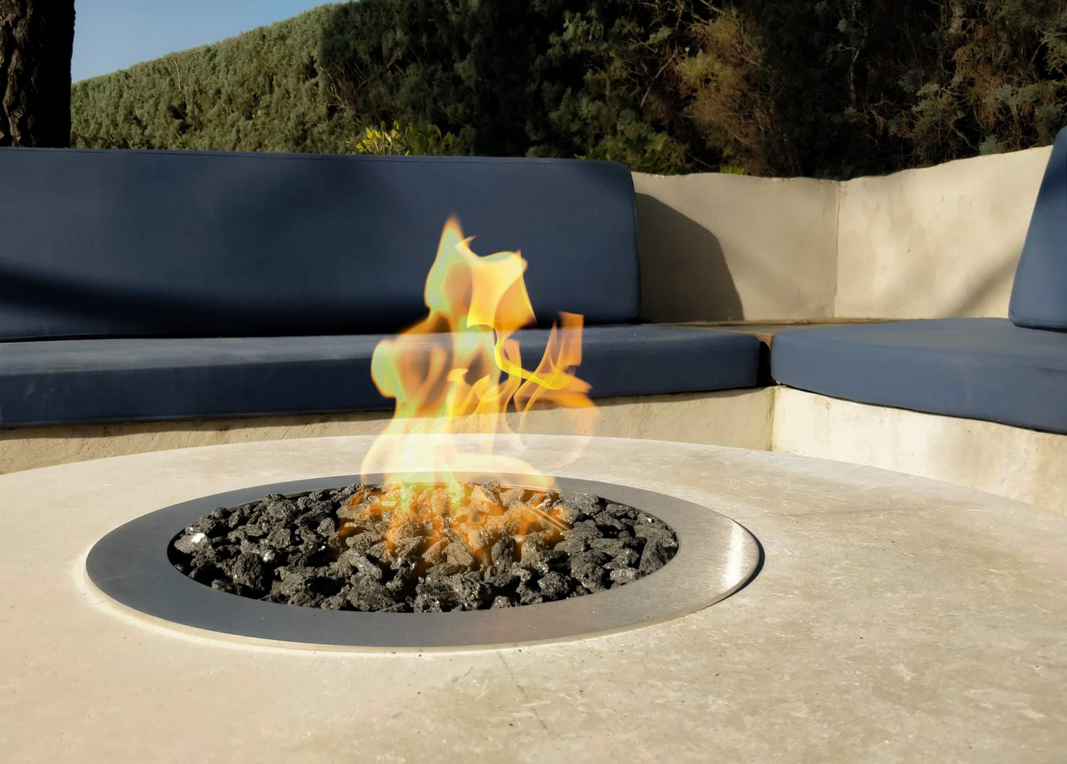 Planika Outdoor Galio Gas Fire Pit Insert – FirePits Downunder