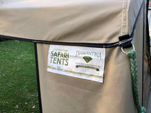 Load image into Gallery viewer, Campmor Canvas Gazebo Mesh end with zip