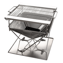 Load image into Gallery viewer, Quokka II folding Camping Fire pit/BBQ - LARGE