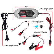 Load image into Gallery viewer, 12V Automatic Car Battery Charger 6V 3.5Amp Vehicle Truck Chargers AGM