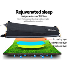 Load image into Gallery viewer, Weisshorn Camping Swag Single Biker Tent Free Standing Canvas Ripstop Grey