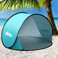 Load image into Gallery viewer, Weisshorn Pop Up Beach Tent Camping Portable Sun Shade Shelter Fishing