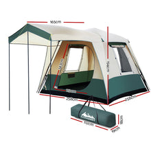 Load image into Gallery viewer, Weisshorn Instant Up Camping Tent 4 Person Pop up Tents Family Hiking Dome Camp