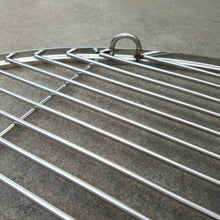 Load image into Gallery viewer, Stainless Steel Fire Pit Cooking Grill