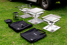 Load image into Gallery viewer, Quokka II folding Camping Fire pit/BBQ - MEDIUM