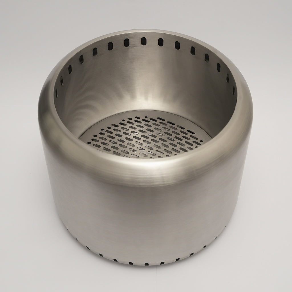 Top view of the Ecoflame smokeless fire pit 