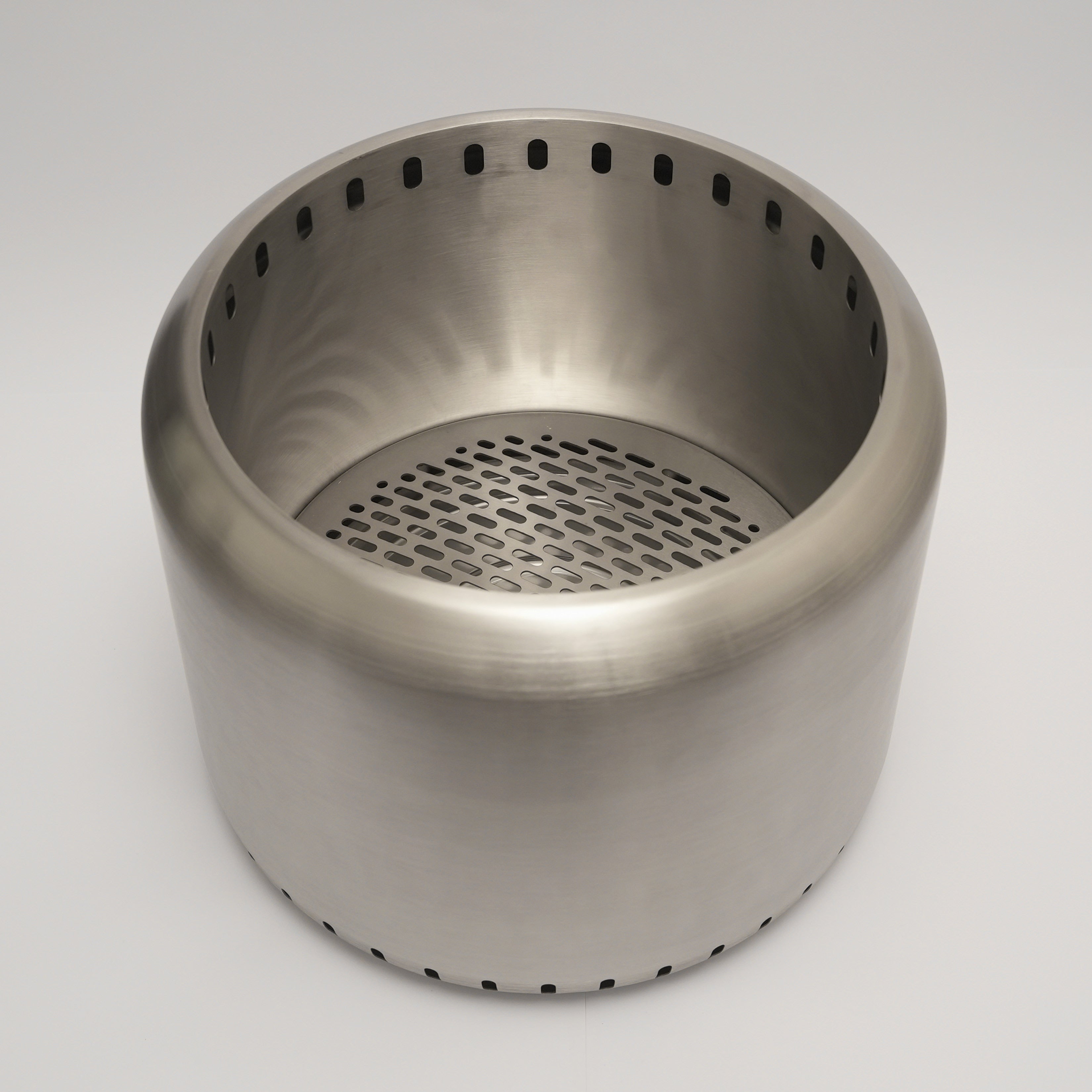 Top view of the Ecoflame smokeless fire pit 