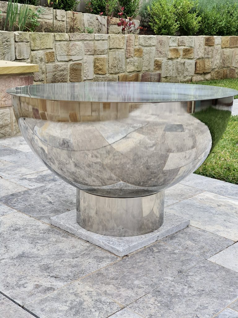 Stainless Steel Fire Pit Lid