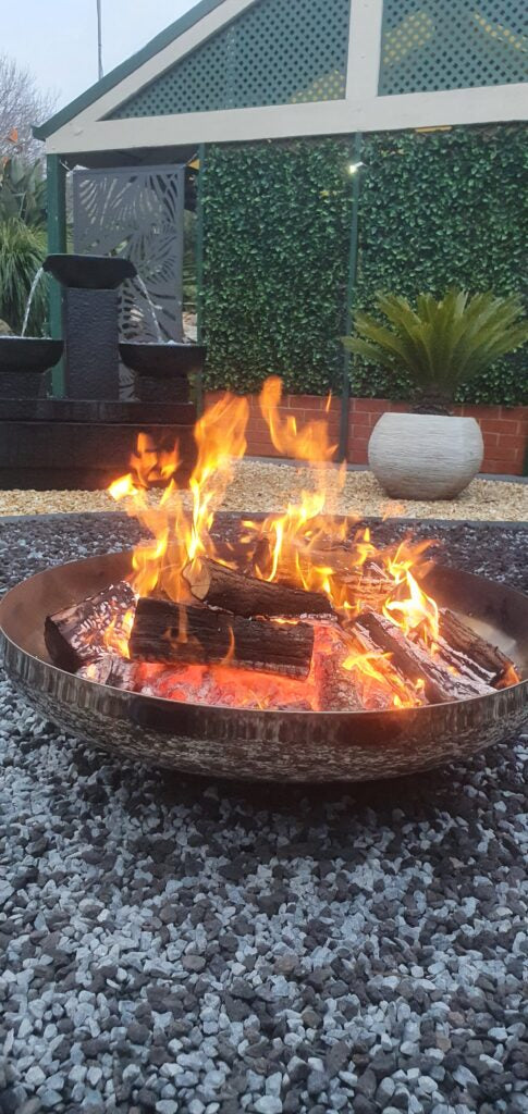 Stainless Steel Fire Pit - The Cauldon - 800mm