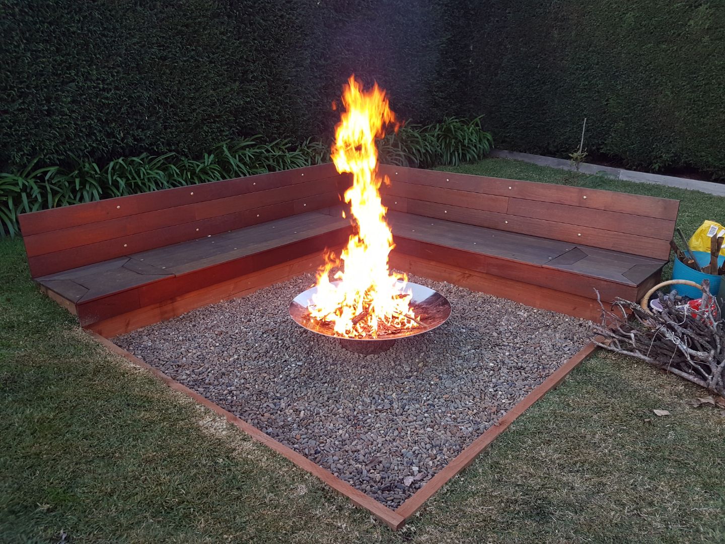 SHALLOW CAULDRON 1200mm – Stainless Steel