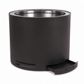 The Onyx - Smokeless Fire Pit with its ash tray open