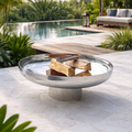 Stainless Steel Fire Pit - The Cauldon - 1200mm