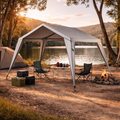 Diamantina Junior Canvas Gazebo in campsite