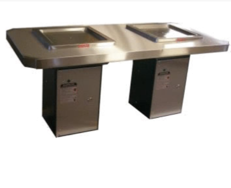 Double Deluxe Pedestal BBQ