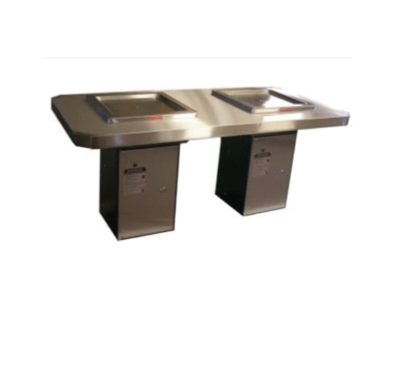 Double Deluxe Pedestal BBQ
