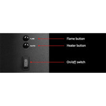 Load image into Gallery viewer, Devanti Electric Fireplace Fire Heater 2000W
