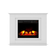 Load image into Gallery viewer, Devanti Electric Fireplace Fire Heater 2000W White
