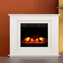 Load image into Gallery viewer, Devanti Electric Fireplace Fire Heater 2000W White
