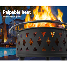 Load image into Gallery viewer, Grillz Fire Pit BBQ Grill 82cm
