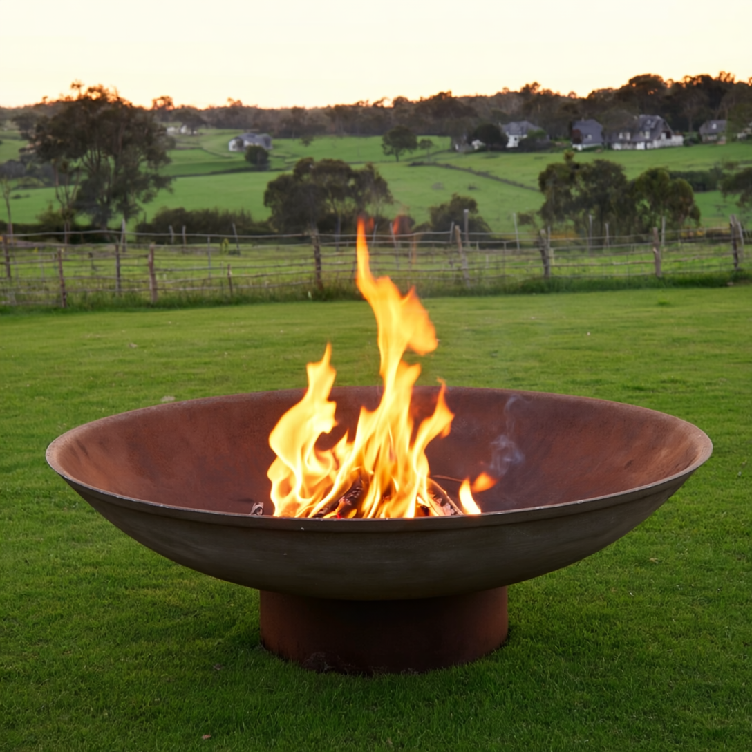 The Cauldron Signature Edition - 1200mm Cast Iron Fire Pit