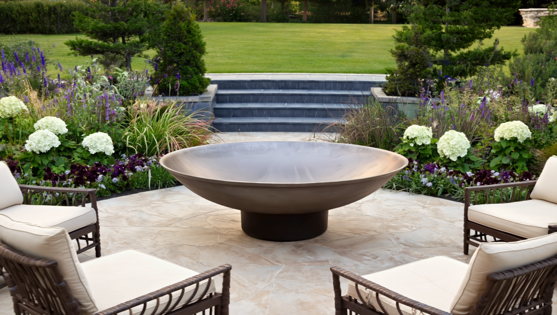 1200mm cast iron fire pit - the cauldron signature edition