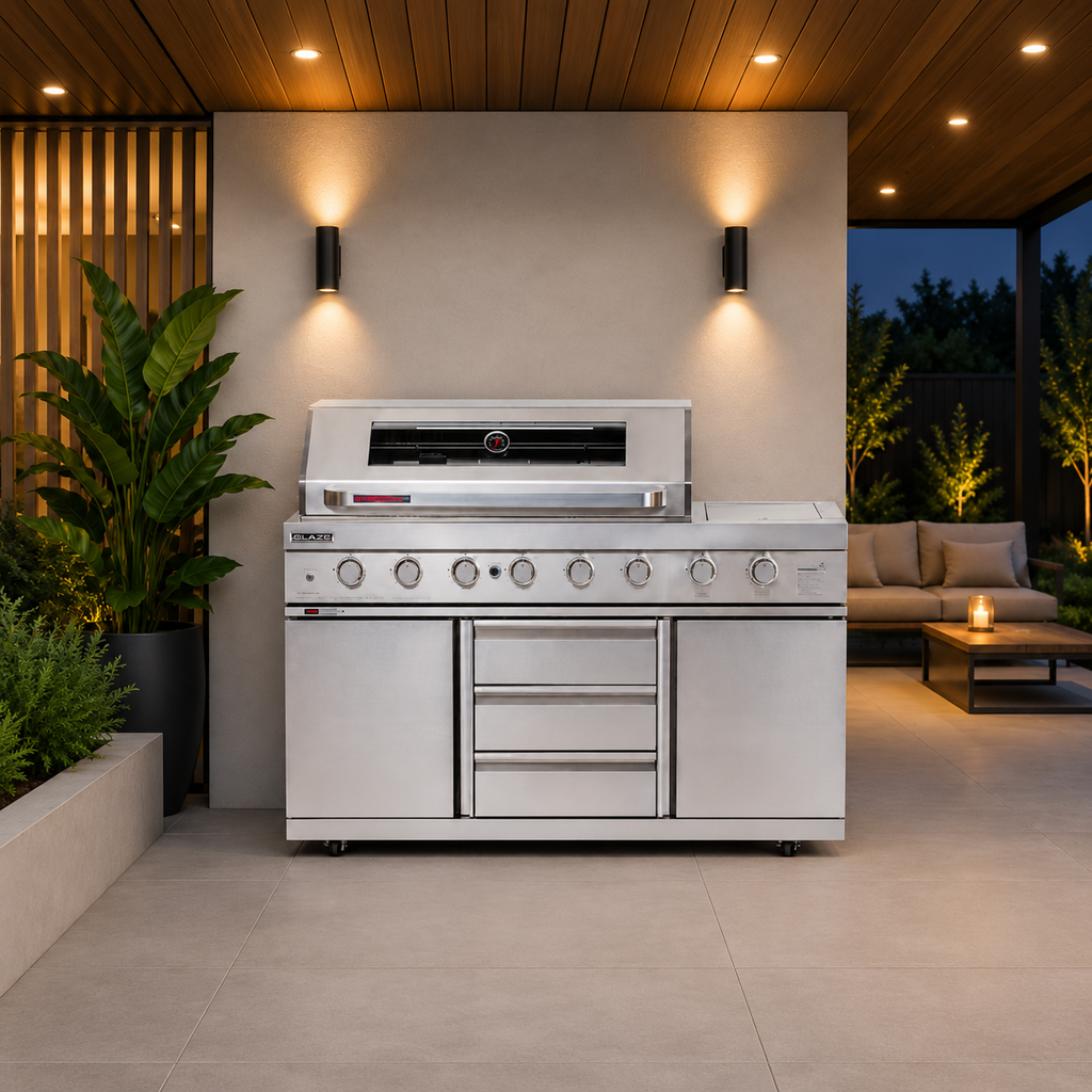 Stainless steel Grillmaster 8 BBQ