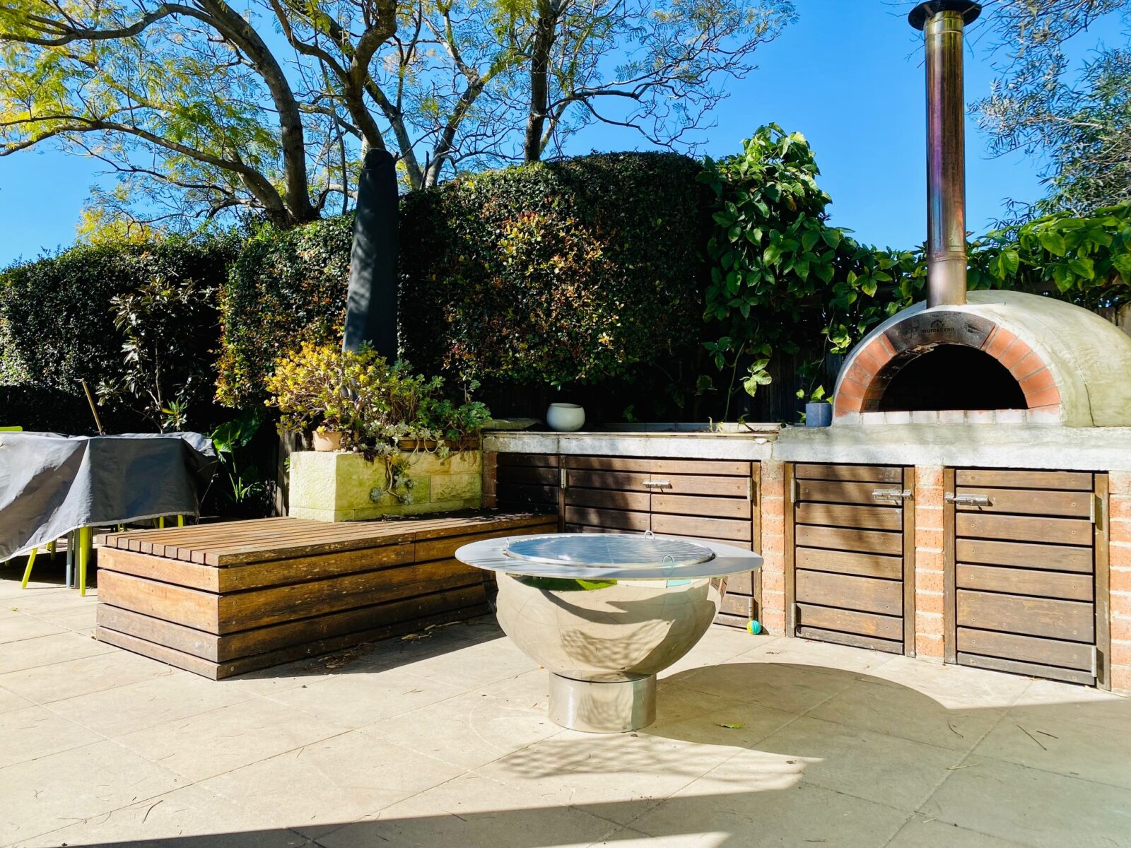 The Teppanyaki Fire Pit - Stainless Steel