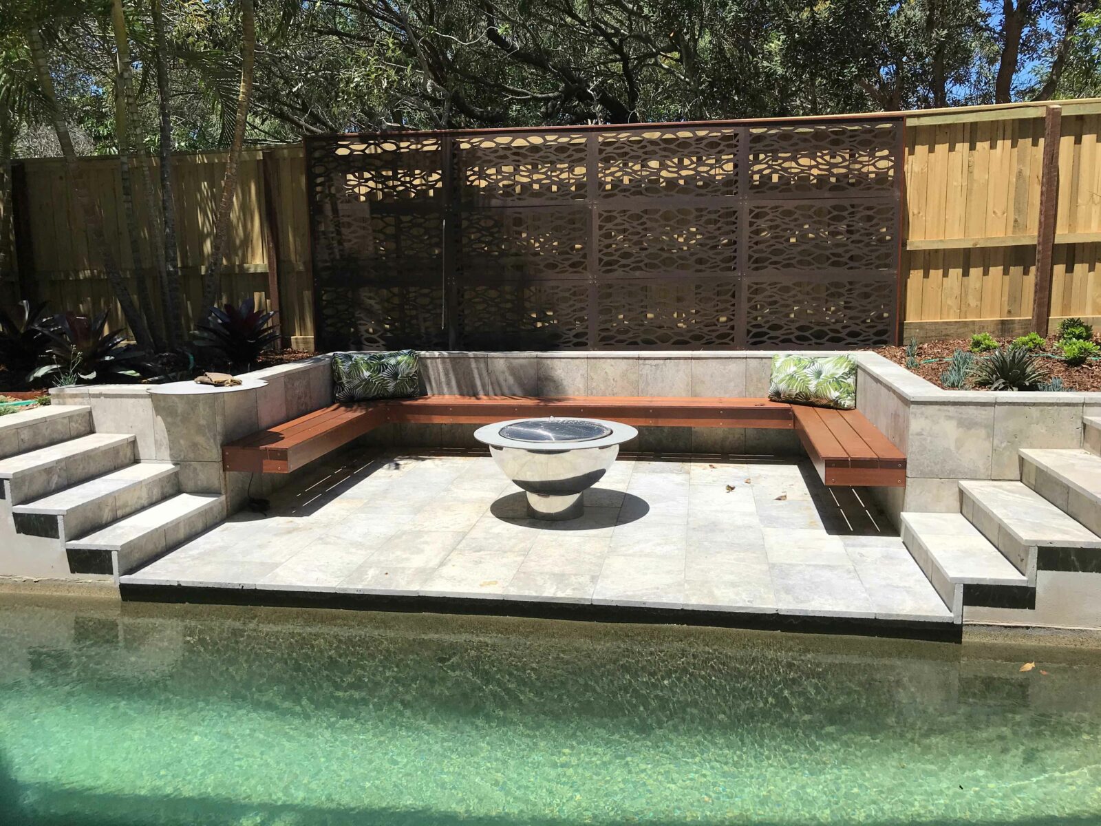 The Teppanyaki Fire Pit - Stainless Steel