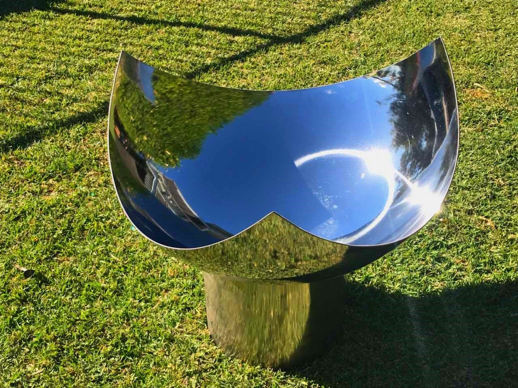 The Chalice Fire Pit - Stainless Steel