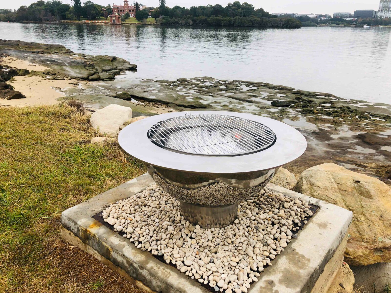 The Teppanyaki Fire Pit - Stainless Steel
