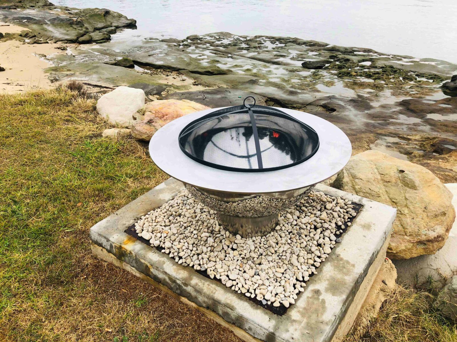The Teppanyaki Fire Pit - Stainless Steel
