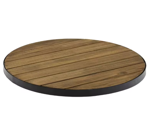 Solid Merbau Timber Fire Pit Table Top