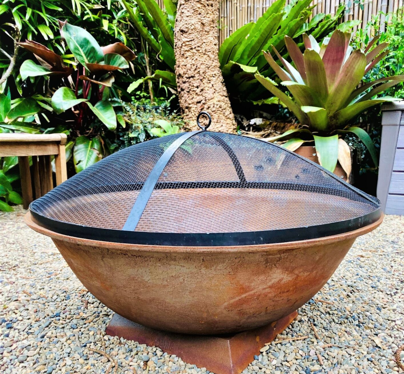 The Basin Cast Iron Fire Pit - 1200mm