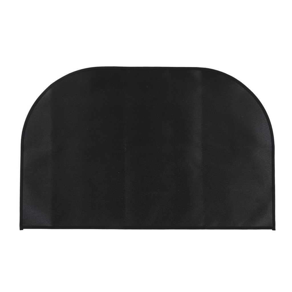Fire Pit Mat Insulated Fireproof Heat Resistant Foldable Under Grill Mat for Fireplace Outdoor Camping Black 50x80cm/19.7x31.5in