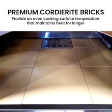 Load image into Gallery viewer, EuroGrille Outdoor Pizza Oven Stainless Steel Portable Pizza Maker Cooker Wood Charcoal Fired
