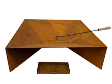 Load image into Gallery viewer, Firepit with Ash Tray with 0.11 Mild Steel&quot;
