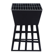 Load image into Gallery viewer, Wallaroo Outdoor Fire Pit for BBQ, Grilling, Cooking, Camping- Portable Brazier with Reversible Stand for Backyard
