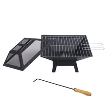 Load image into Gallery viewer, Wallaroo Portable Outdoor Fire Pit for BBQ, Grilling, Cooking, Camping
